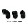 EK Water Blocks EK-AF Angled 2x45- G1/4 Black
