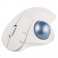 Logitech ERGO M575 wireless trackball mouse - white