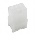6 Pin Tapered Male VGA Power Connector - White