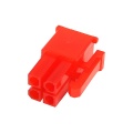 Mod/Smart 4pin P4 ATX Connetor Plug - UV Red