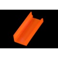 Mod/smart SATA Power Connector end cap for 90- 16Pin - UV-reactive brite orange