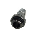 10mm (3/8) fitting G1/4 with O-Ring (High-Flow) - Short - black nickel