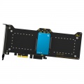 Angelbird Wings X2 RAID controller PCIe x1 for 2x SATA 6G - HBA - Blue