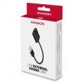 AXAGON ADA-12 USB 2.0, Stereo Audio Mini Adapter, 15 cm cable length