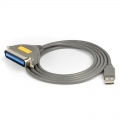 AXAGON ADP-1P36 Parallel 36-pin Centronics Printer Adapter, USB 2.0 - 1.5m