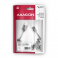 AXAGON BUMM-AM10TB Cable Micro-USB to USB-A 2.0, black - 0.6m