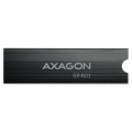 AXAGON CLR-M2L3 passive M.2 SSD heatsink - 2280, 3 mm height, aluminum, black