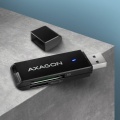 AXAGON CRE-S2N Card Reader USB-A 3.2 Gen 1, SD, microSD - black