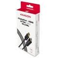 AXAGON RVD-HI14C2 DisplayPort to HDMI adapter cable, 4K/30 Hz, 180 cm long - black