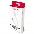 AXAGON RVDM-HI14NW Mini DisplayPort to HDMI Adapter, 4K/30 Hz, 15 cm long - white