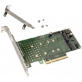 DeLock PCI Express x8 card to 2 x internal NVMe M.2 Key M