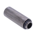Extension G1/4 to G1/4 50mm - knurled - black nickel plated