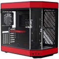 Hyte Y60 Midi Tower, Tempered Glass - black/red