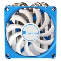 Jonsbo HP-400 CPU cooler - 90mm, blue