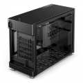 Jonsplus i100 Pro Mini-ITX Case, Tempered Glass - Black