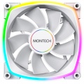 Montech RX140 PWM ARGB reverse fan - 140mm, white