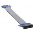 PCI-Express x1 to x1 Riser Card Extender cable - 19 cm