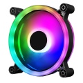 Raider Dual-Ring 16 LED 120mm Rainbow RGB Fan 5pin