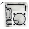 Stealkey Customs SK-UNI 120D Distroplate - D5 PWM D-RGB - White Edition