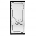 Stealkey Customs Lian Li O11D XL Front SK2 DDC Distroplate - Acrylic