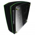 IN WIN H-Frame 2.0 Big Tower, NVIDIA Edition - black / green