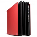 IN WIN H-Frame Mini Mini-ITX housing - black / red