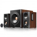 Edifier S360DB 2.1 sound system - brown / black