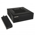 Chieftec Compact IX-01B Mini ITX case including 85 Watt PSU - black.