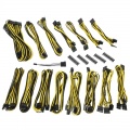 BitFenix Alchemy 2.0 PSU Cable Kit, ECG Series - black / yellow