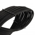 BitFenix Alchemy 4 + 4-pin EPS12V extension cable, 45 cm, sleeved - black