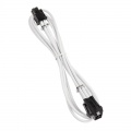 BitFenix Alchemy 4-pin ATX12V extension cable, 45 cm, sleeved - white