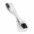 BitFenix Alchemy 6 + 2-pin PCIe extension cable, 45 cm, sleeved - white