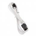 BitFenix Alchemy 6-pin PCIe extension cable, 45 cm, sleeved - white