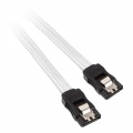 BitFenix SATA 3 cable 75cm - sleeved white / black
