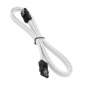 BitFenix SATA 3 cable 75cm - sleeved white / black