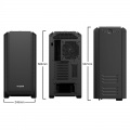 be quiet! Silent Base 601 Midi-Tower, tempered glass - black