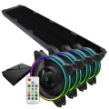 WCUK Spec XSPC TX480 Black Radiator and Game Max Fans With Controller Value Kit