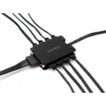 XSPC 8 Way, 3Pin, 5V, Addressable RGB Splitter Hub - SATA Powered (Black)
