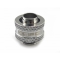 XSPC G1/4 to 3/8 ID 1/2 OD Compression Fitting V2 - Chrome (8 Pack)