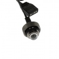 XSPC G1/4, 5V 3Pin aRGB LED Blank Plug - Black Chrome