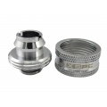 XSPC G1/4 to 1/2 ID 3/4 OD Compression Fitting V2 - Chrome (8 Pack)