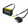 XSPC LCD Display Temperature Sensor (Black/White) - V3