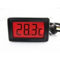 XSPC LCD Temperature Display (Red) V3 + G1/4 Inline Sensor