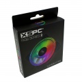 XSPC RGB Series  2, PWM 800-2200RPM 5V 3Pin aRGB 120mm Fan - 3 Pack