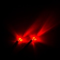 XSPC Twin 5mm LED - red