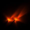 XSPC Twin LED 5mm - orange
