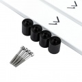 Watercool MO-RA IV 200 / 400 Wall Mount - 200mm / 400mm, White