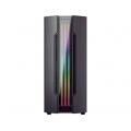Cougar Gemini S Mid Tower Gaming Case RGB Tempered Glass - Black