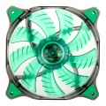 Cougar LED fan D12HB-G, green LED - 120mm