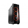 Cougar Panzer-G Mid Tower Gaming Case Tempered Glass - Black